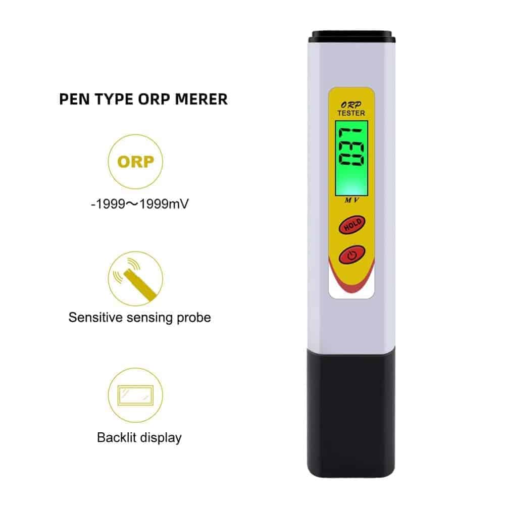 Medidor Digital De ORP Reduccion de Oxigeno Calidad Agua